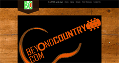 Desktop Screenshot of beyondcountry.com